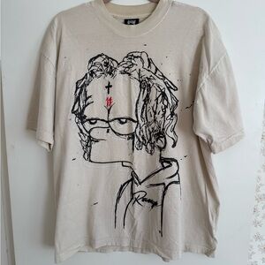 Revenge X Trippie Redd Bart Simpson Collab T-shirt